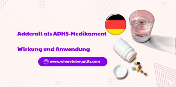 Adderall ADHS Medikament